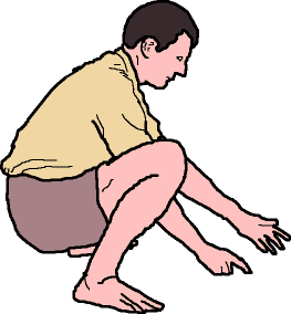 Weight bearing pilates pictures: Latrine Squat